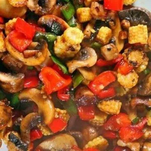 Veg stir fry in Schezwan sauce